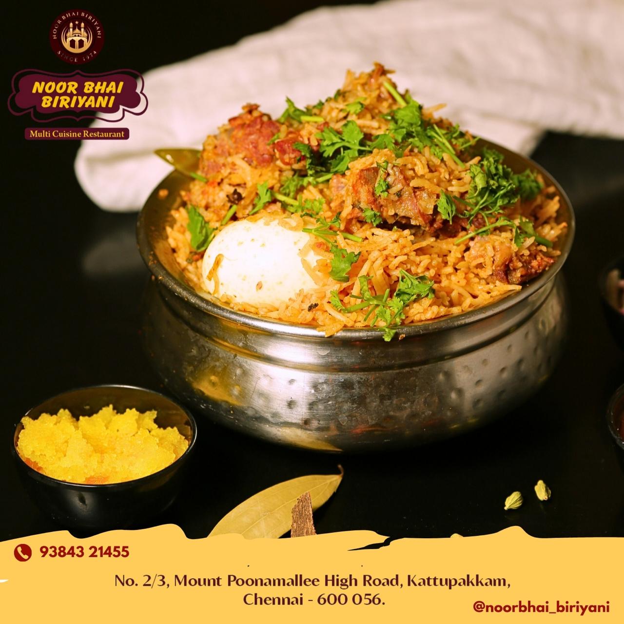 Best biriyani in Chennai