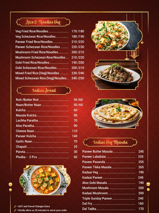 Noodles and Fried rice near me